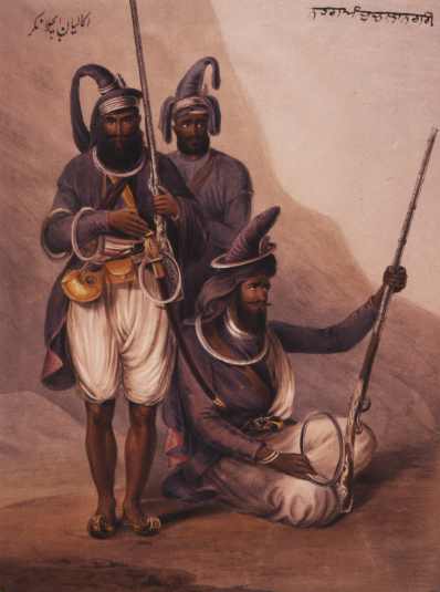 Sikhs with chakrams
